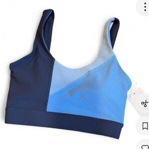 Wilo Anthropologie Color block Sports Bra